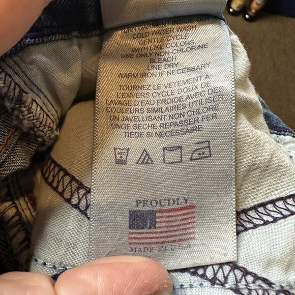 Not Your Daughters Jeans NYDJ Marilyn Ankle Jeans Distressed Med Wash Size 8 - Picture 8 of 10